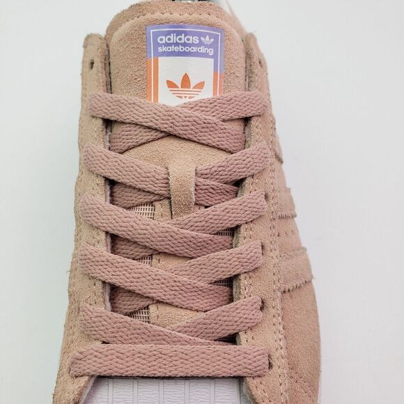 Adidas Superstar Vulc ADV Mens Sz 6.5 Womens Sz 7.5 Pale Pink Suede Skate Shoes main image 13
